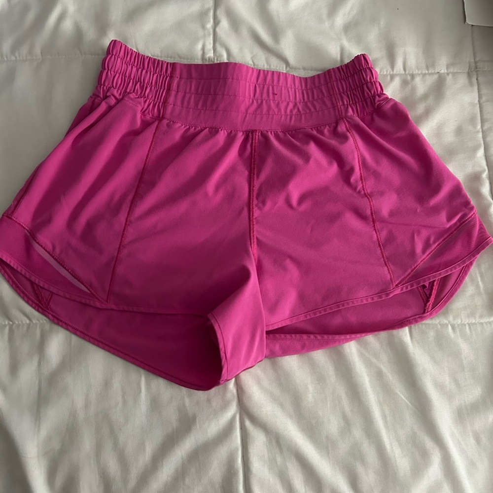 Lululemon Sonic Pink Women's Athletic Shorts
